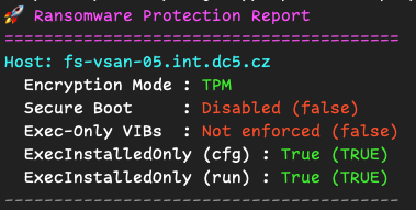 🔐 Check VMware ESXi Hosts for Ransomware Protection with PowerCLI